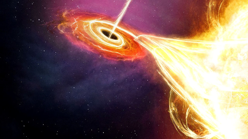 4种宇宙奇观黑洞吞噬恒星星系空无一物几乎完全由暗物质构成