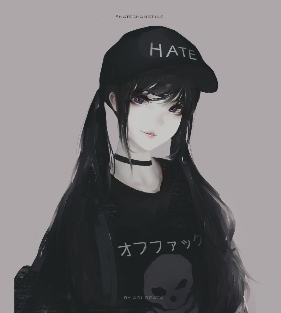 抑郁动漫女生头像分享