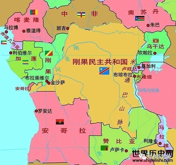 刚果民主共和国【刚果(金)】历史发展阶段简介