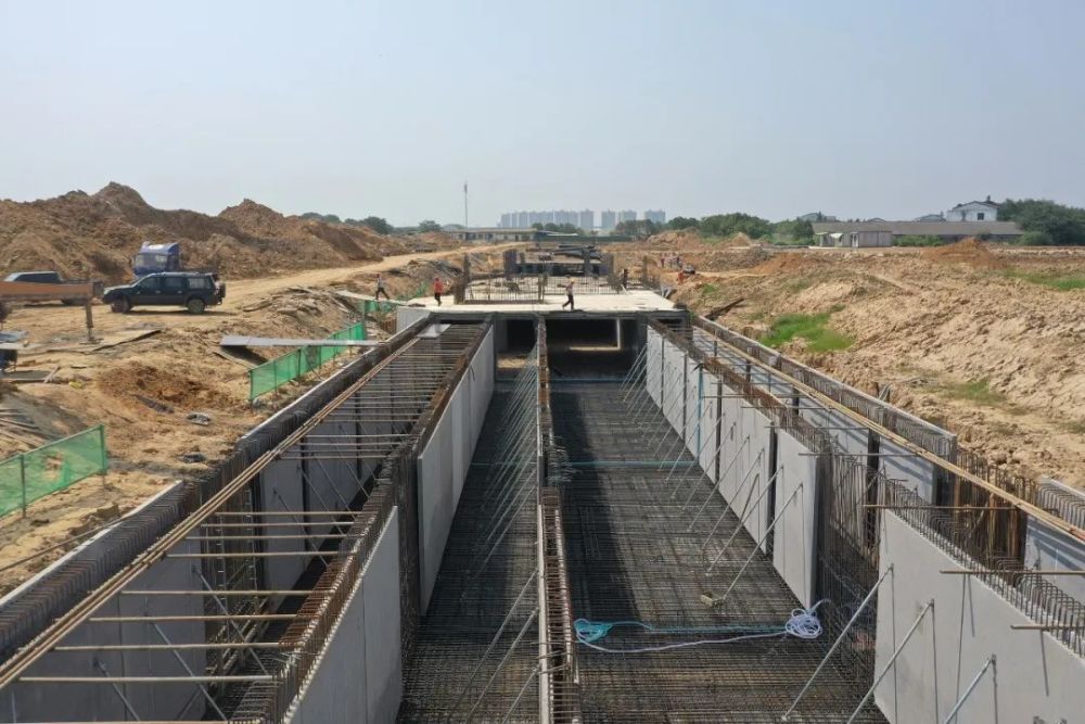 在建工程南昌县河洲路综合管廊项目工程