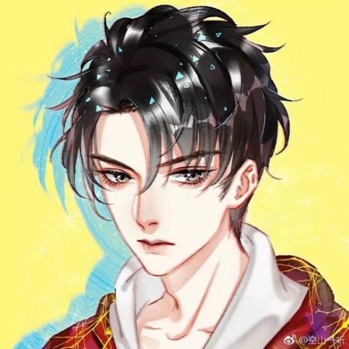 动漫男生头像:我闭上眼睛 听见来年的春天