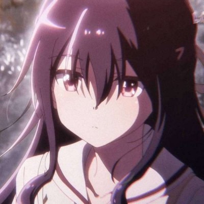 一组动漫女生头像