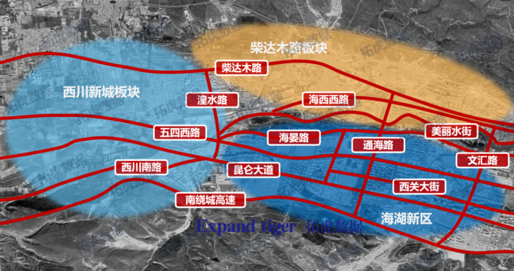 西川新城崛起,促使"大海湖商圈"加速形成