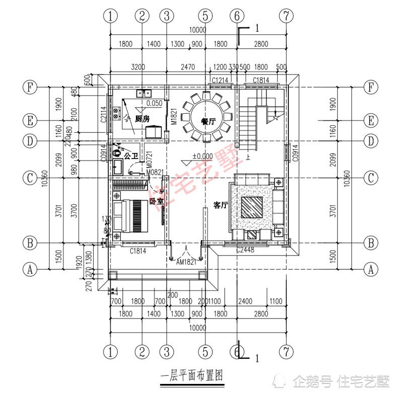 三层带露台别墅设计图,农村最火三层小别墅