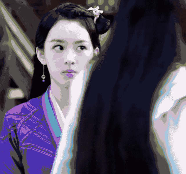 95花古装动图比美,王楚然美虞书欣灵,周也这是得了郑爽真传?