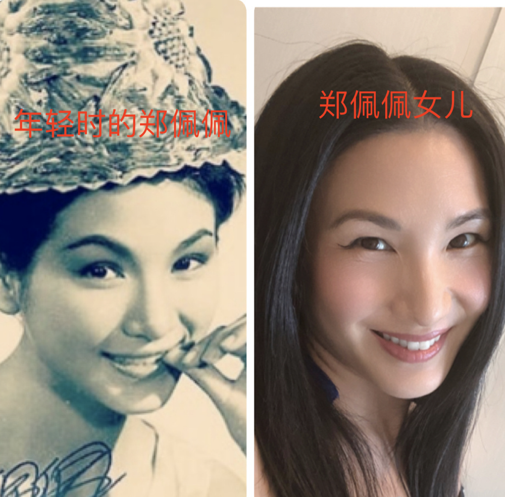 郑佩佩44岁女儿原子惠,官宣生子,混血宝贝颜值随外籍老爸