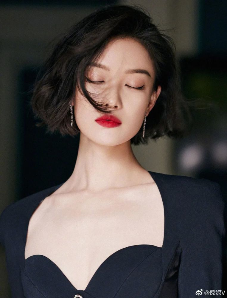 女星鞠婧祎,求求你换个发型吧!
