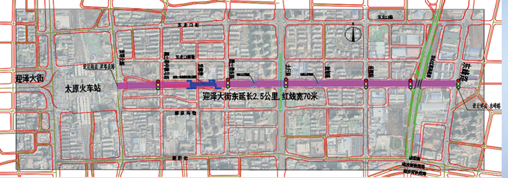 刚刚,迎泽大街东延方案公示!"三晋第一街"将东延至东峰路!