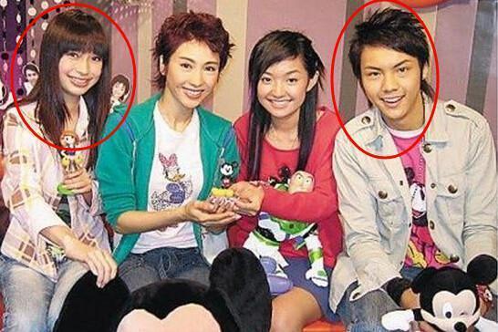 baby和前男友陈伟霆,不过那时候的陈伟霆也一般杀马特的形象,baby刚