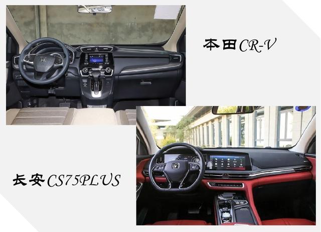 手握15万元购车款长安cs75plus本田crv选谁