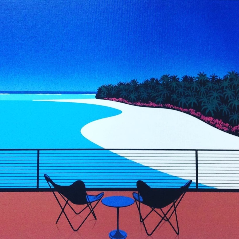 用画笔填满整个夏天|永井博