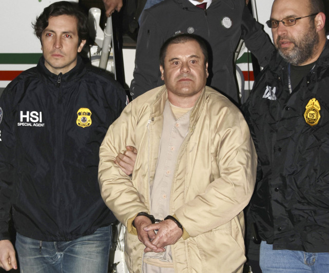 大毒枭古兹曼妻子在美国被捕,被控涉嫌贩毒以及协助越狱