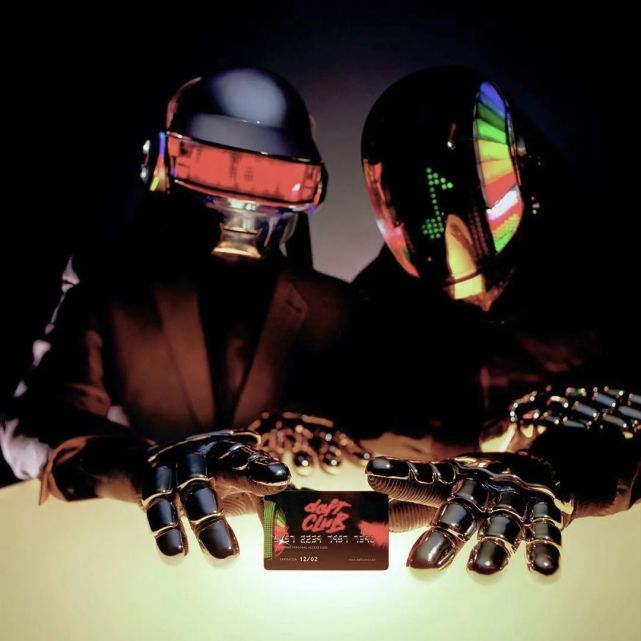 daftpunk一共有多少副头盔