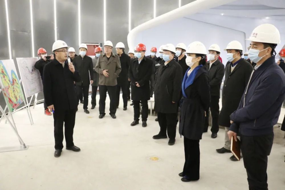 奋斗百年路启航新征程区领导调研推动联想佳沃现代农业产业园项目