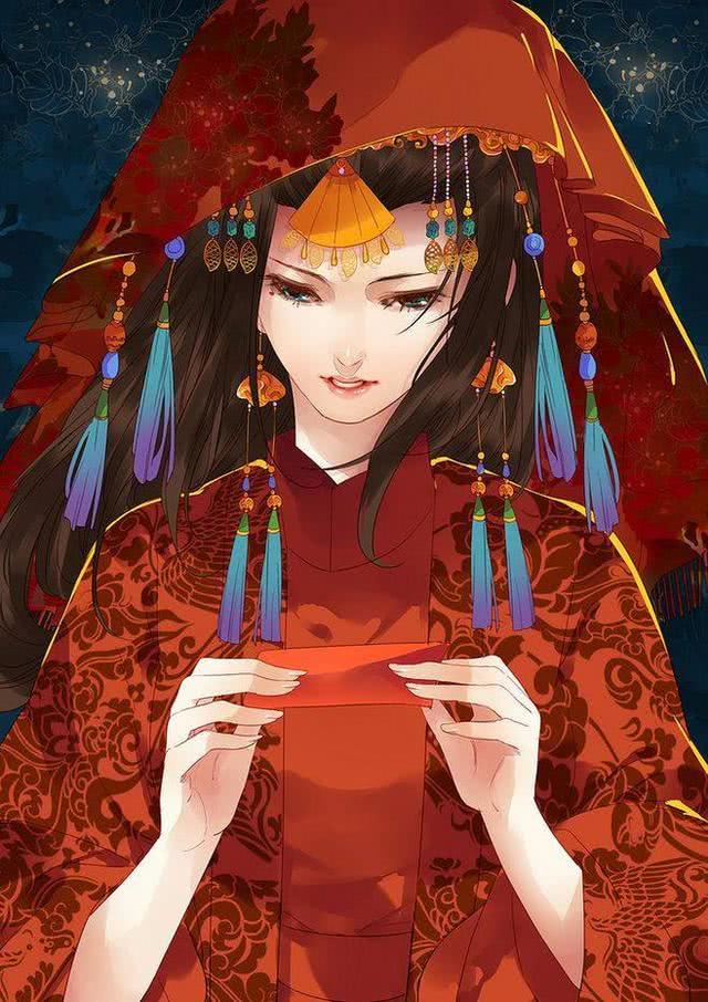 二次元 古风 图片|最美不过出嫁人 十里红妆只为君