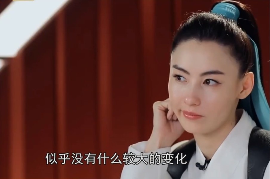 阿兰珍藏张柏芝绝美旧照,张柏芝抱对大腿,三公获高人气成功晋级