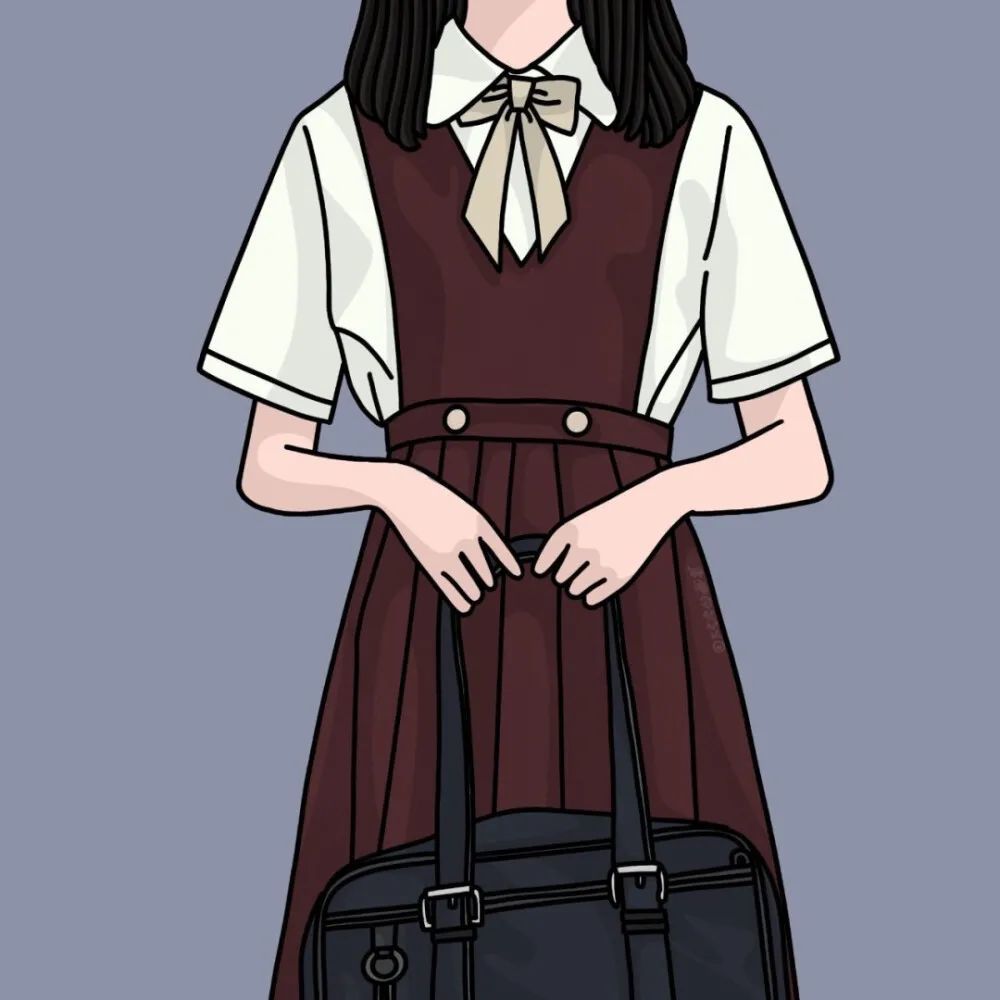 日常jk女孩手绘头像 | 姐妹多人 | 闺蜜团头 | 部位头像