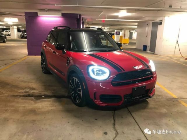 2021年宝马mini jcw countryman:小而壮