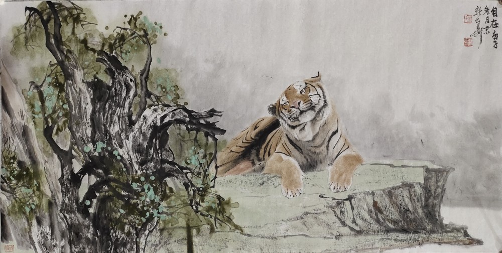画虎名家葛新华作品
