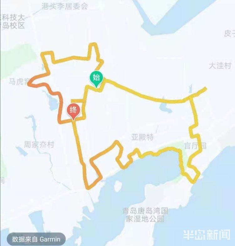 奔跑牛人牛年牛人跑牛图岛城跑友新创意用脚步画奔牛