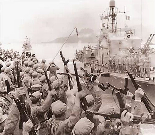 八六海战护卫艇和鱼雷艇配合海军历史上首次协同作战