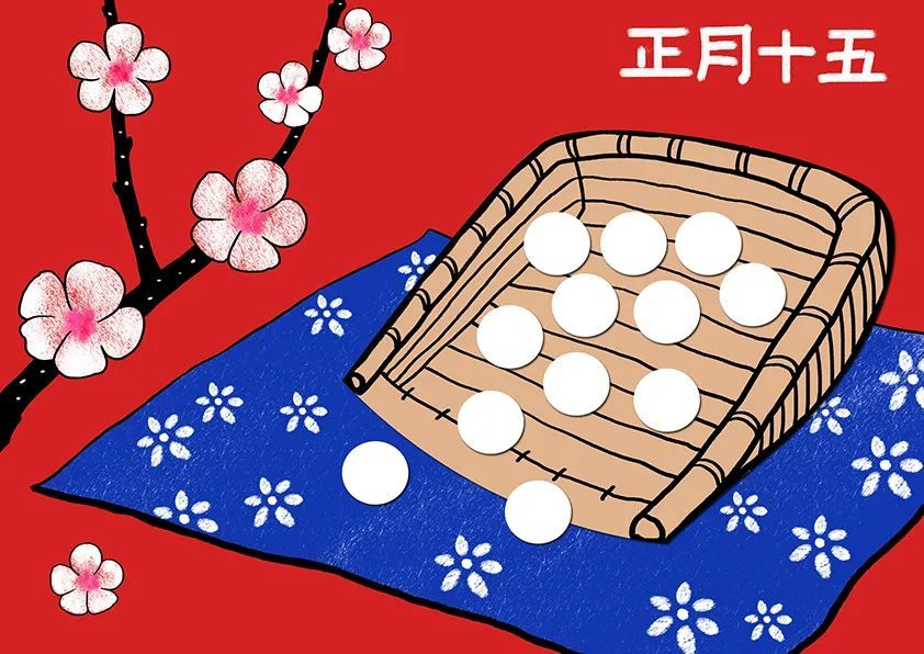 在画面右上角题字,整幅作品完成.