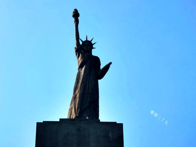 广州有座"自由女神像"!在广州这爱国主义教育基地内