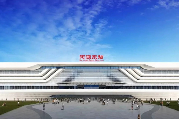 广东河源新建高铁站,规划面积10万平方米,预计今年建成投用
