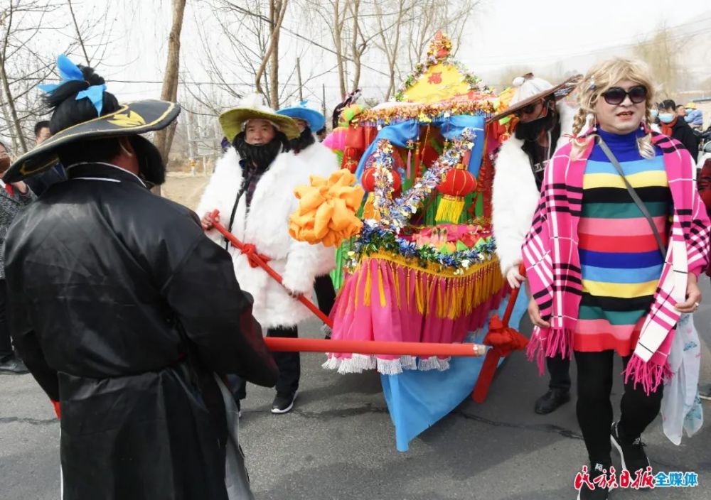 【网络中国节】永靖县:扭起秧歌,热热闹闹迎元宵