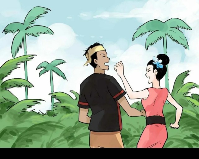 民间故事漫画《菩萨说话》,聪明小伙和富家女的故事!