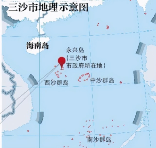 成立于2012年的三沙市位于我国的海南省,地处中国南海, 是地理位置最