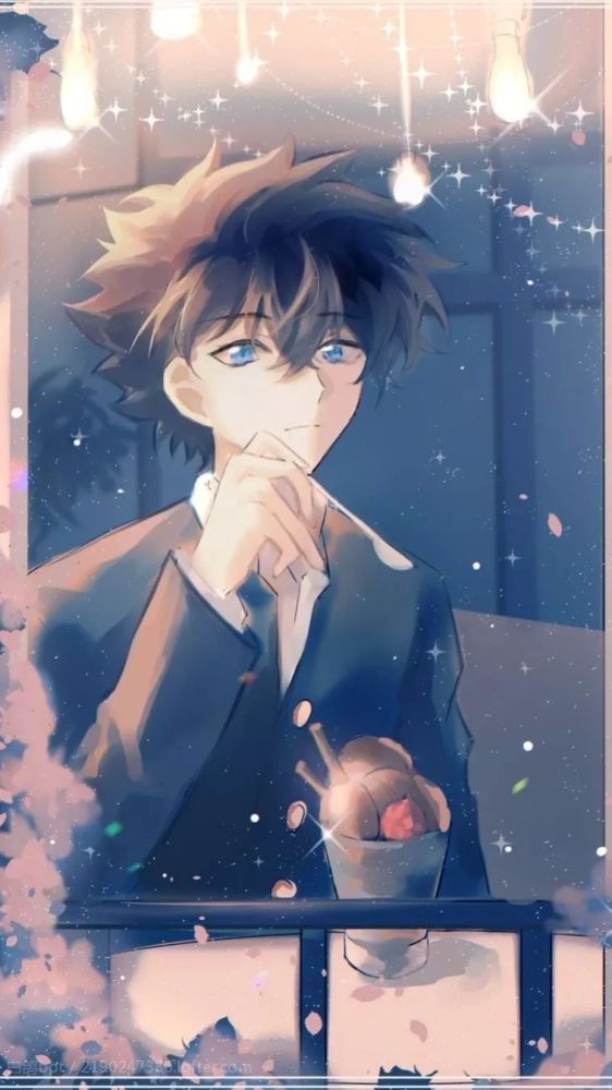 名侦探柯南新兰情头壁纸