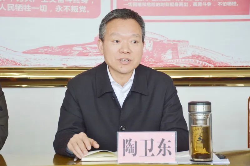 县委教育工委书记,县教委主任陶卫东,县教委副主任李红,基础教育科