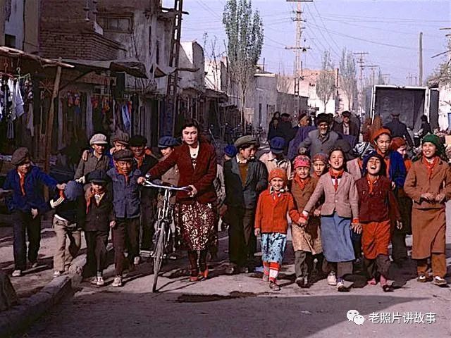 老照片|1990年,新疆喀什