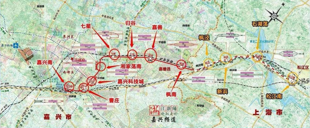 轨道交通新建项目和延伸项目规划研究,加快 上海市市域铁路嘉青松金线