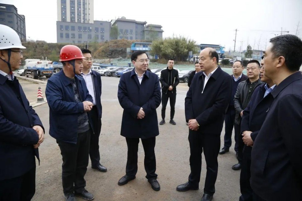 2月24日,市政府副市长赵建仁深入巴州区,经开区调研督导教育体育重点
