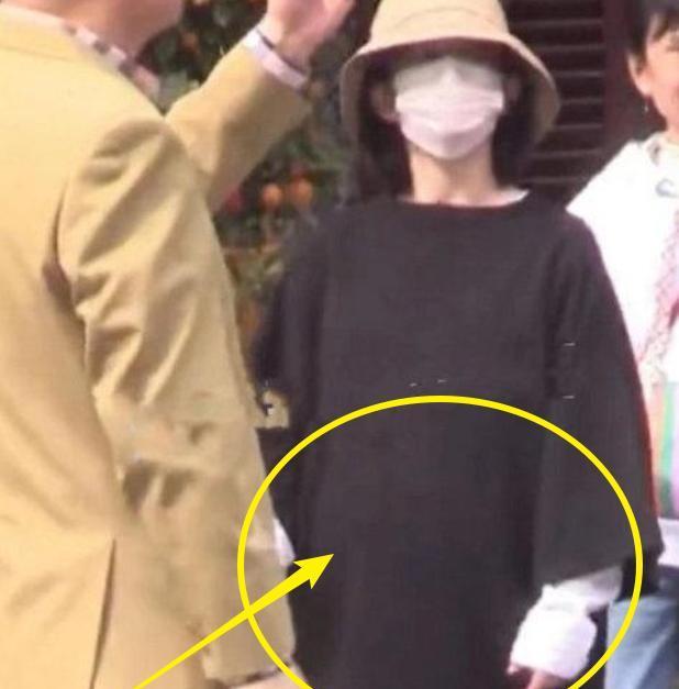 谢娜二胎孕肚首曝光,肚子形状却成为亮点,疑似又是双胞胎