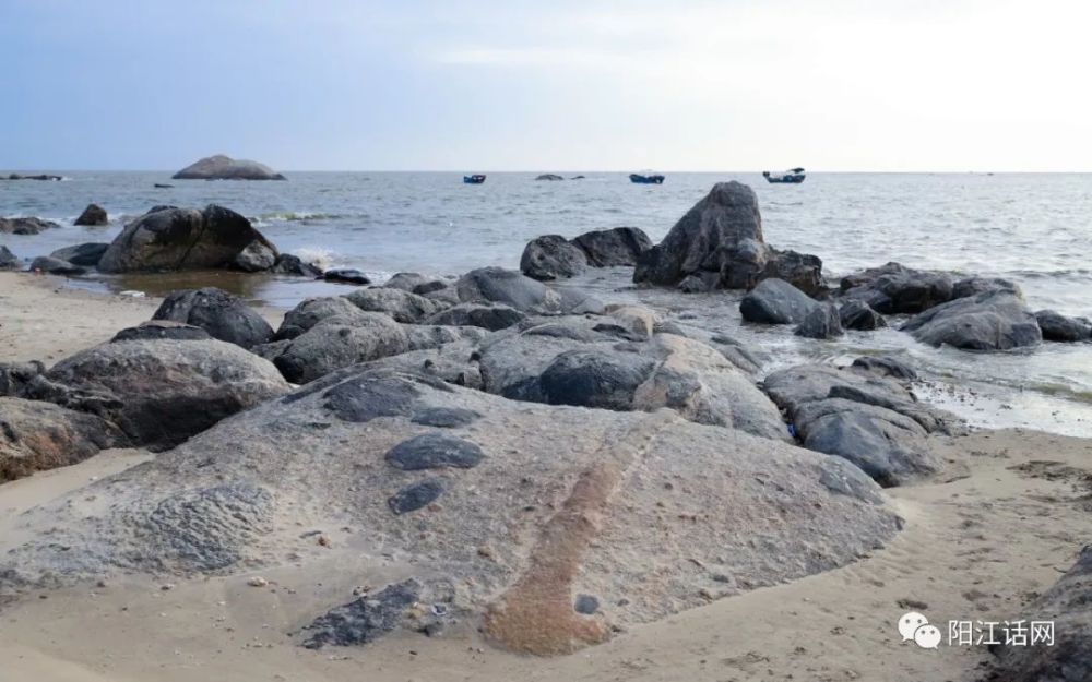 阳江市雅韶镇石塘海湾,纯天然美景