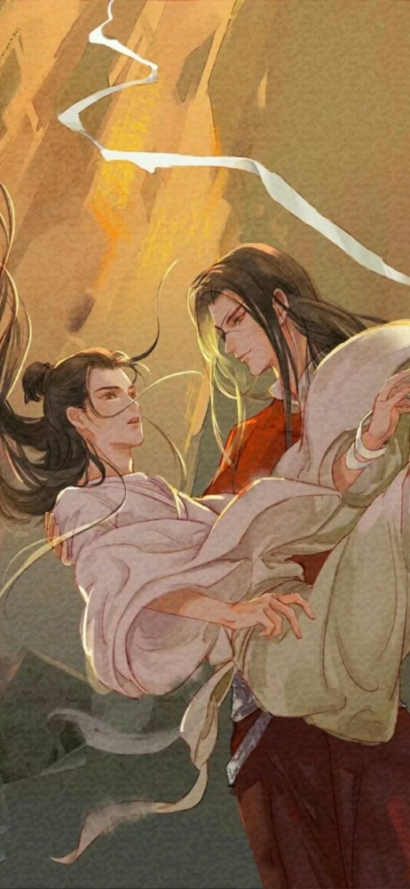 天官赐福—高清双人套餐壁纸,最后一张太可爱了!花城谢怜