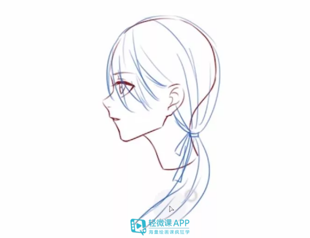 头发怎么画?超详细动漫少女发型画法教程!