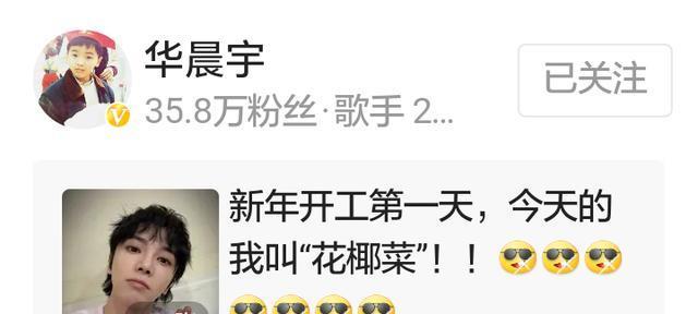 华晨宇有了一个明星的称呼后,他又告诉观众新名字,振奋人心