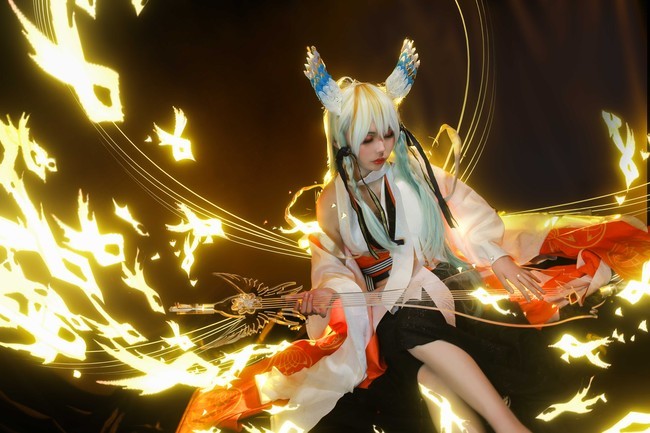 《阴阳师》——紧那罗cosplay,你听过严岛的传说吗