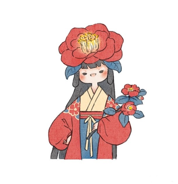 古风头像|当花花幻化成小人(2.0)