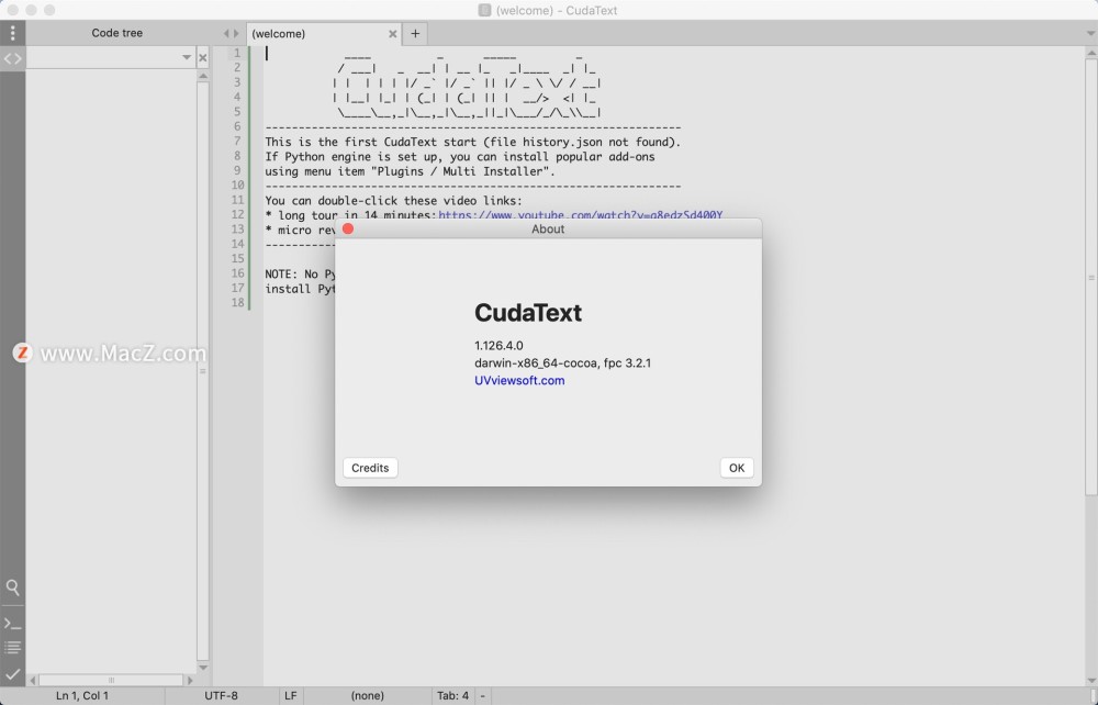 cudatextformac代码编辑器112640最新版