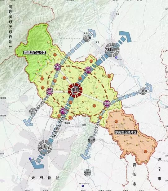 融入成都谁才是"最大赢家"?眉资区位优势明显,德阳
