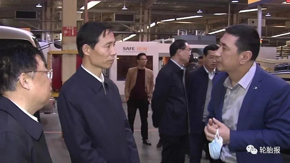 菏泽市市长视察正道轮胎复产复工情况