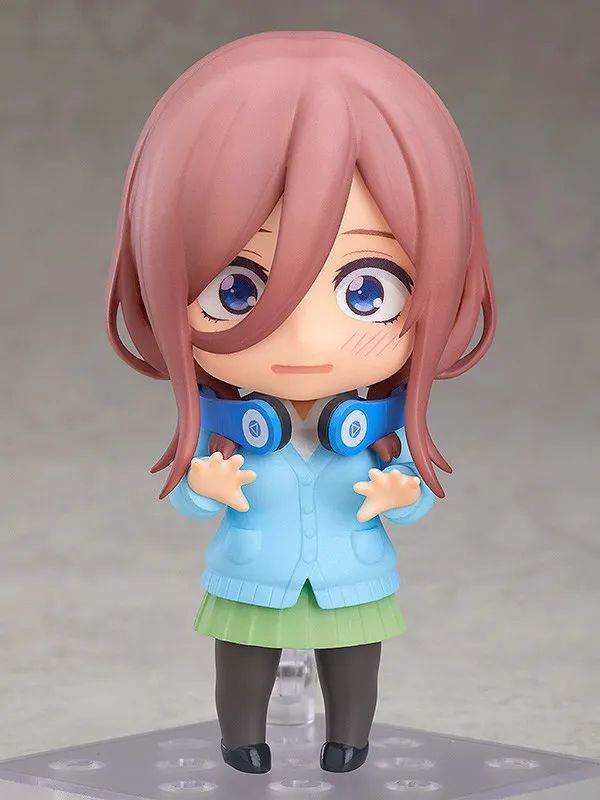 gsc《五等分的新娘》中野三玖 黏土人 q版可动手办再贩