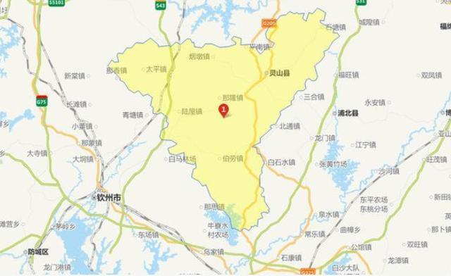 广西人口面积_广西这两个地方被选中,将有大发展