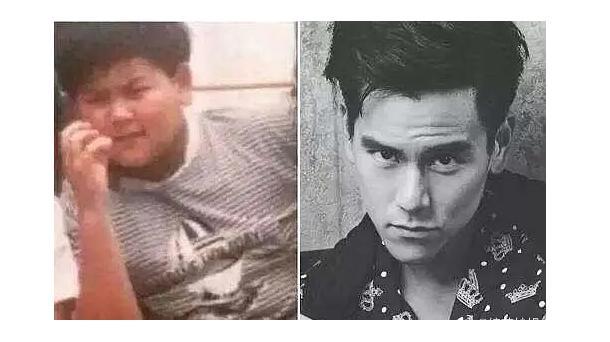 来看让我们看看那些瘦了vs胖时男星的亚子哈.