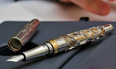 世界最贵的10支钢笔第一能买辆法拉利812